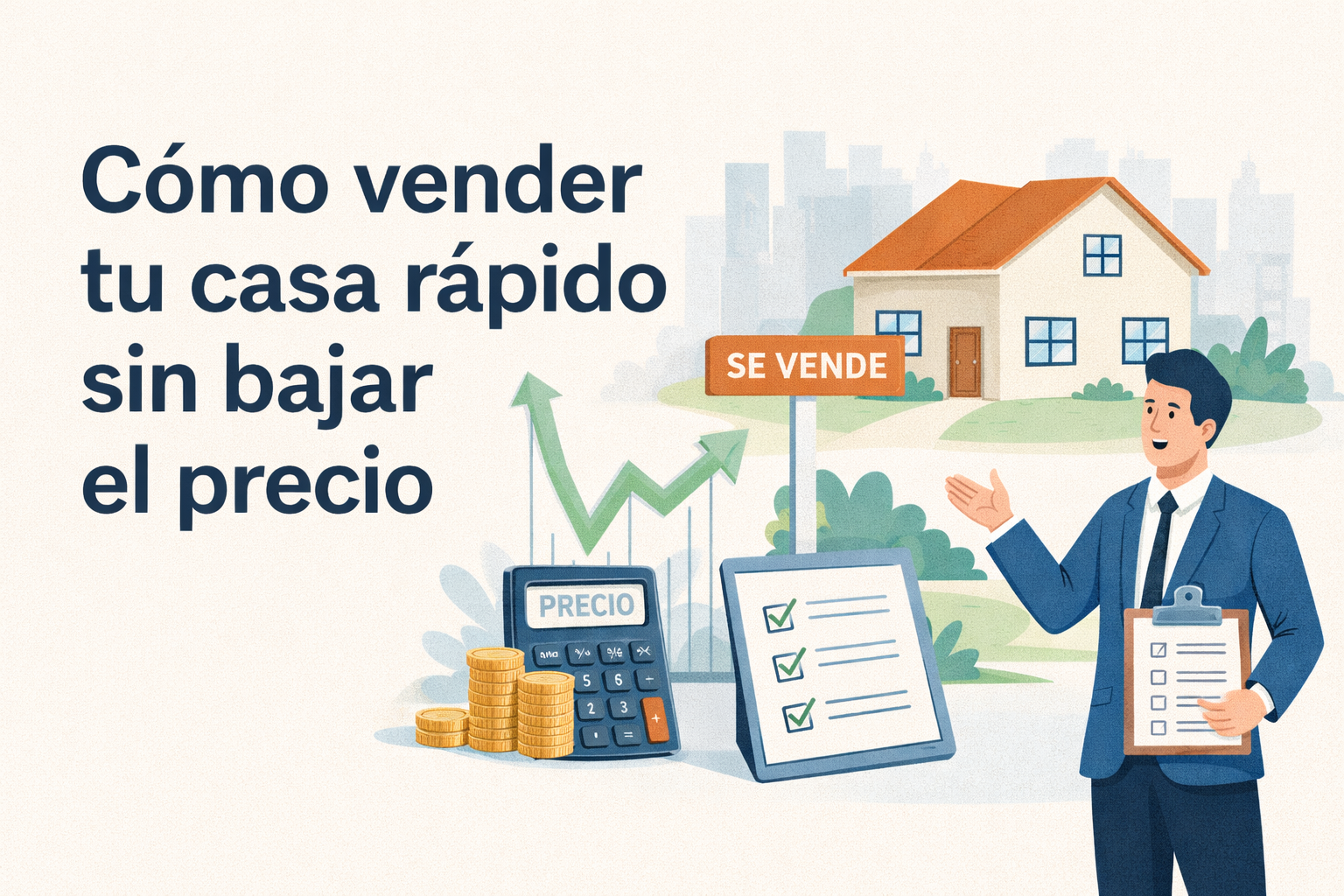 ¿Cómo vender tu casa rápido sin bajar el precio?